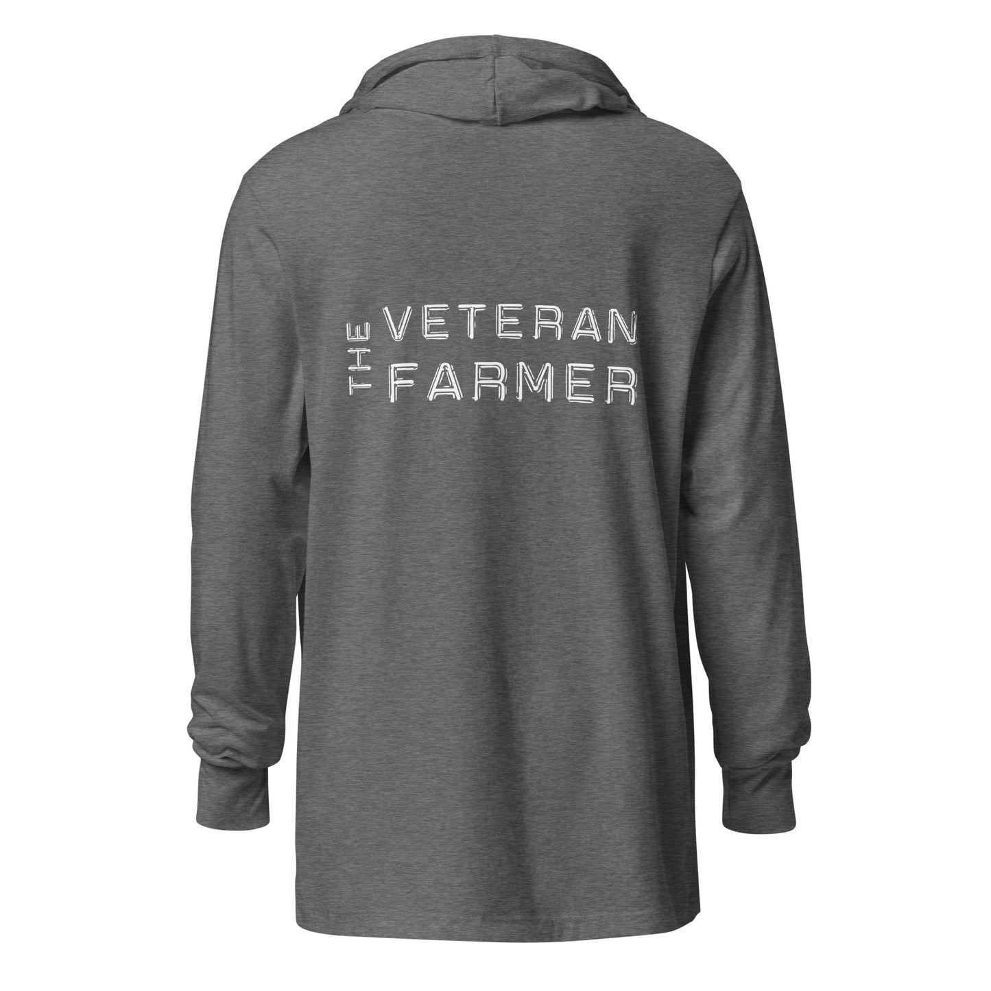 Hooded long-sleeve tee