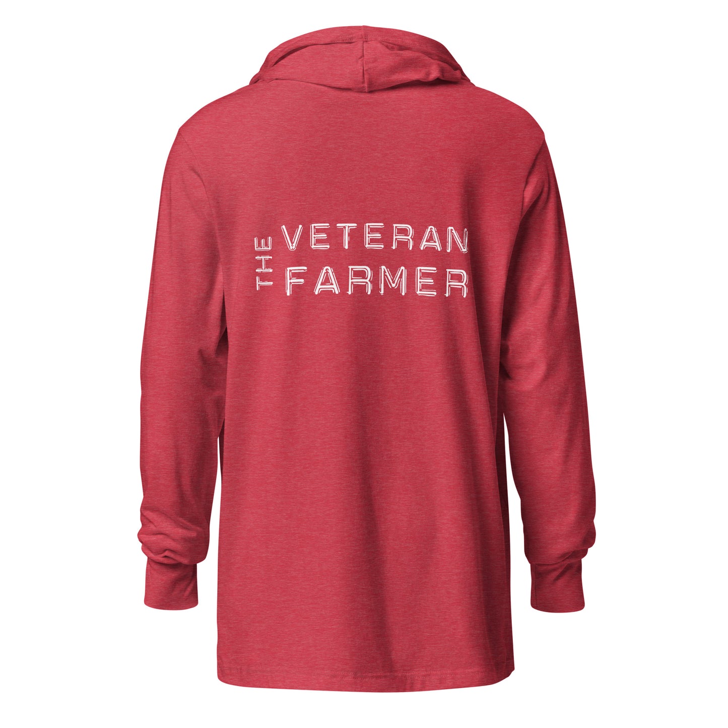 Hooded long-sleeve tee