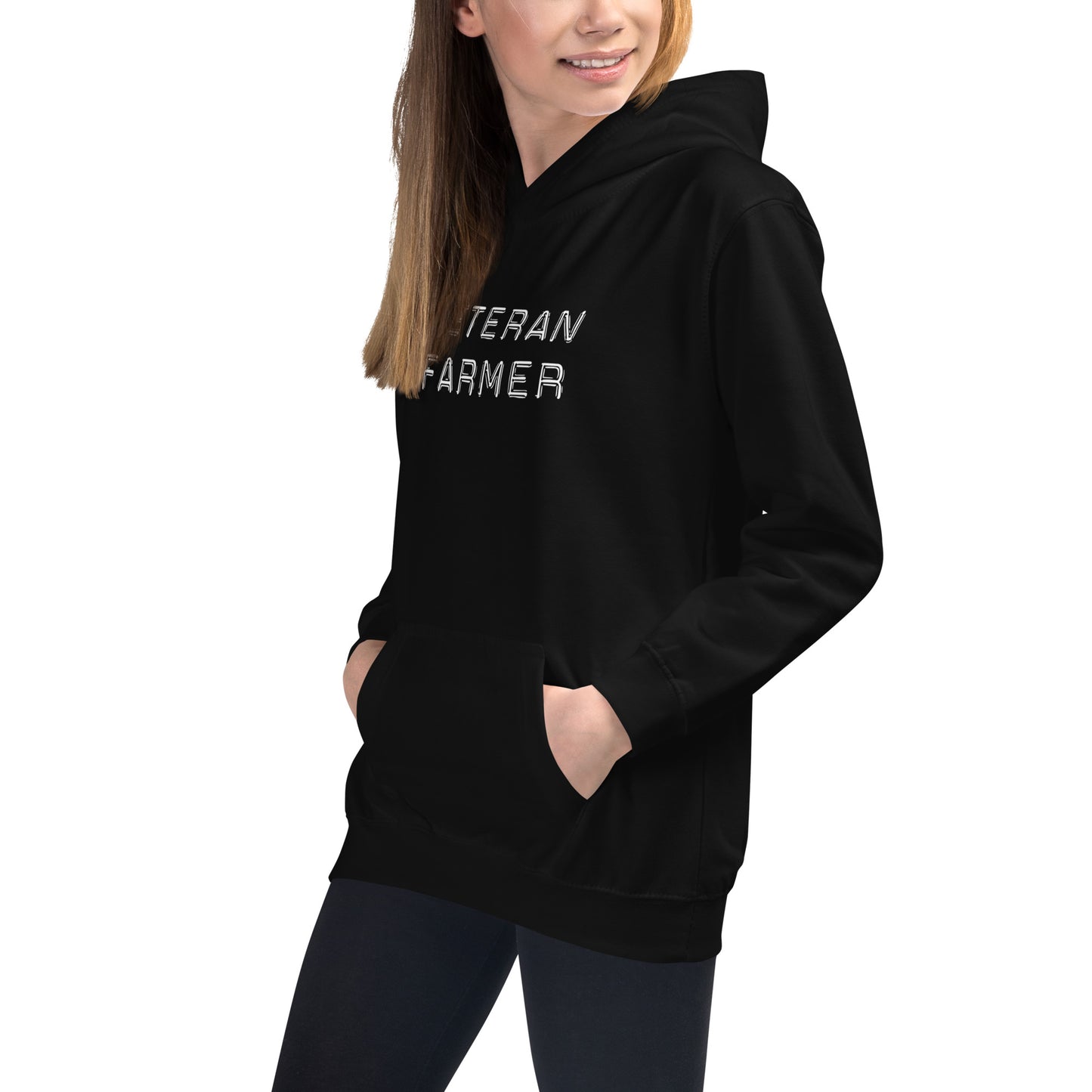 The Veteran Farmer Kids Hoodie