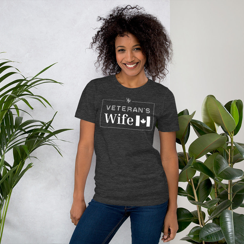Proud Veteran's Wife t-shirt
