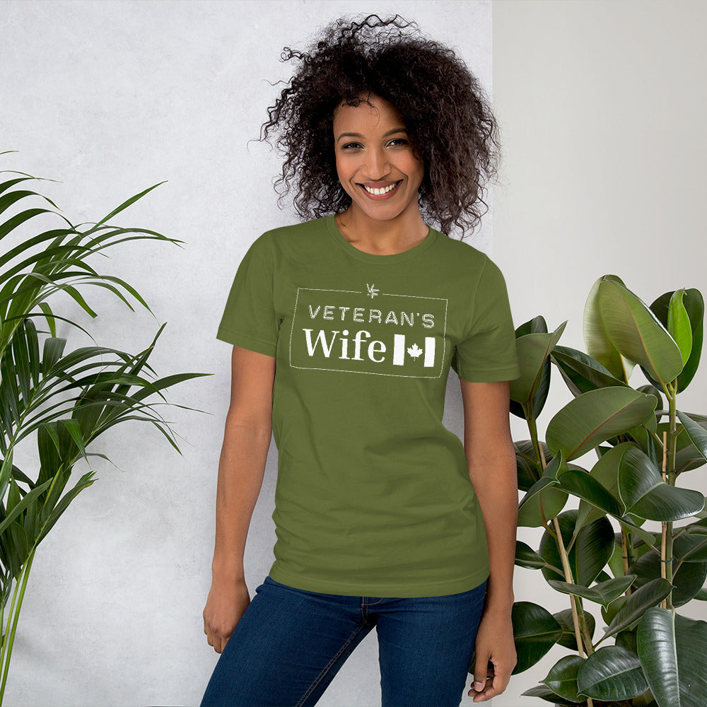Proud Veteran's Wife t-shirt