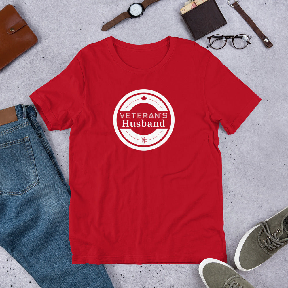 Veteran's Husband Crest t-shirt