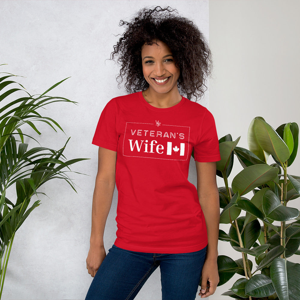 Proud Veteran's Wife t-shirt